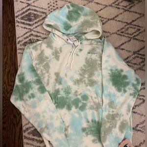 Champion tie dye hoodie
